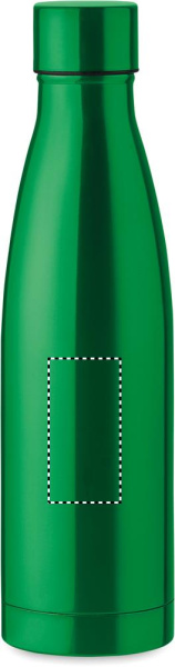Termospullo 500 ml: Logon sijainti – tuotteen etupuoli