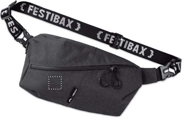 Festibax® Basic: Logotypens placering – Fram nedre vänster