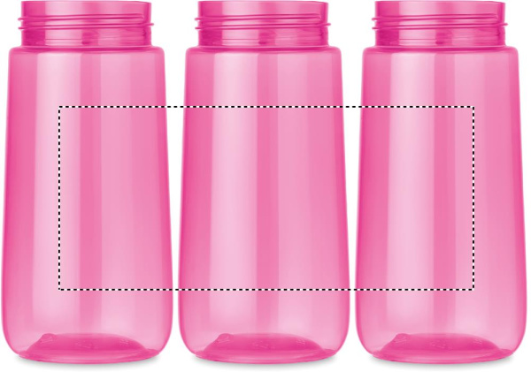 Tritan™-juomapullo 450 ml: Ympäripainatus – tuotteen ympäri