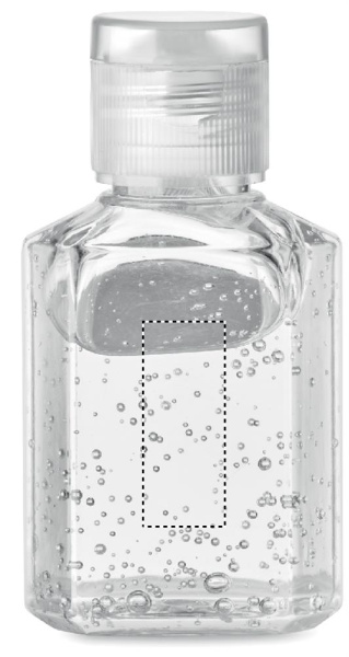 Hand cleanser gel  30ml: Pad printing – front of the product