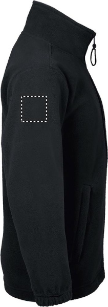 NORTH KINDER FL JACKE  300g: Logoposition – rechter Ärmel