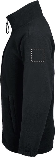 NORTH KINDER FL JACKE  300g: Logoposition – linker Ärmel