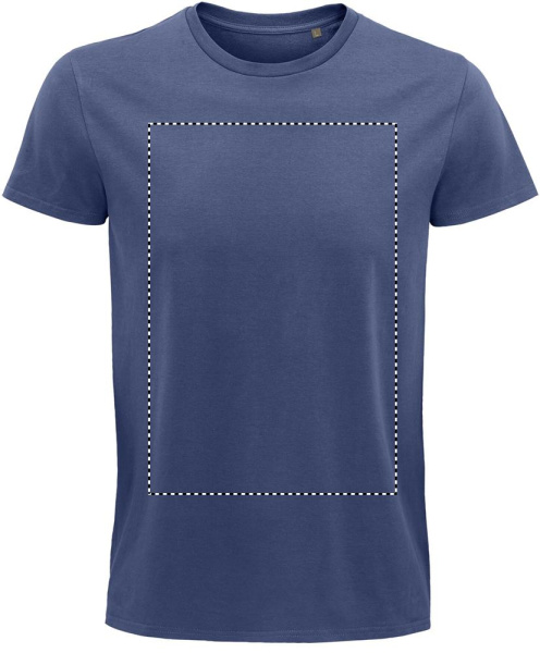 PIONEER MEN T-Shirt 175g: Logoposition – Vorderseite des Produkts