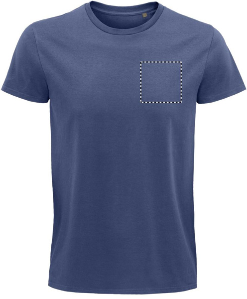 PIONEER MEN T-Shirt 175g: Logoposition – Brustmitte