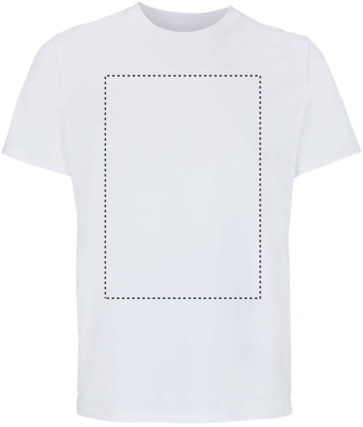 LEGEND T-Shirt Organic 175g: Место нанесения логотипа – передняя сторона изделия