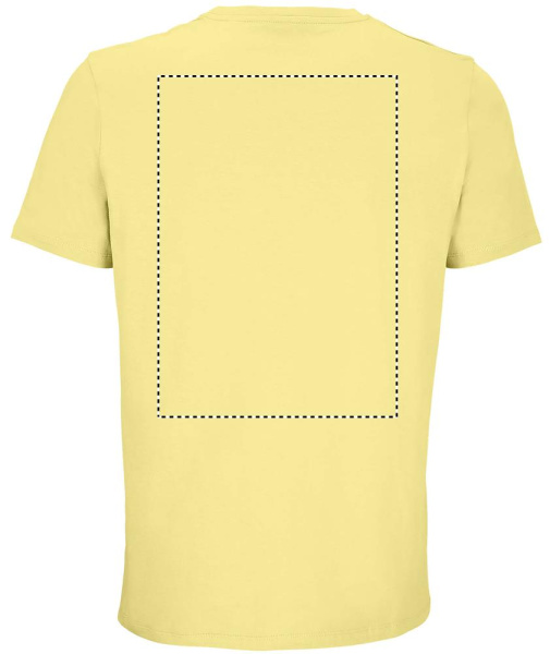 LEGEND T-Shirt Organic 175g: Место нанесения логотипа – задняя сторона изделия