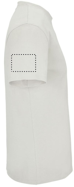LEGEND T-Shirt Organic 175g: Место нанесения логотипа – правый рукав
