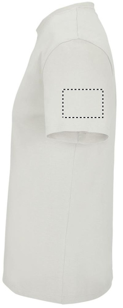 LEGEND T-Shirt Organic 175g: Место нанесения логотипа – левый рукав