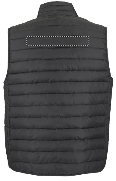 STREAM MEN Bodywarmer: Logo asukoht – rihm: tagakülg