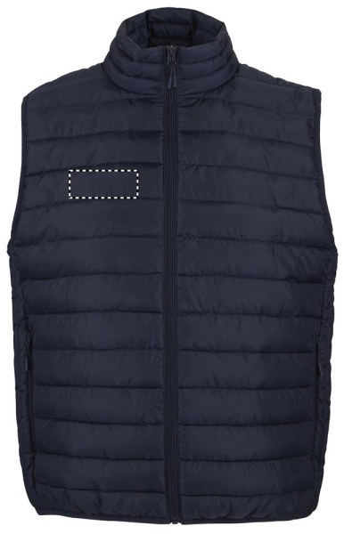 STREAM MEN Bodywarmer: Logo asukoht – parem rind