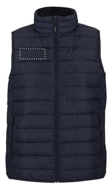 STREAM WOMEN Bodywarmer vest: Logo asukoht – parem rind