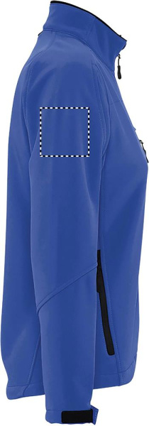 ROXY WOMEN SS JAKA 340g: Logotipa izvietojums – labā piedurkne