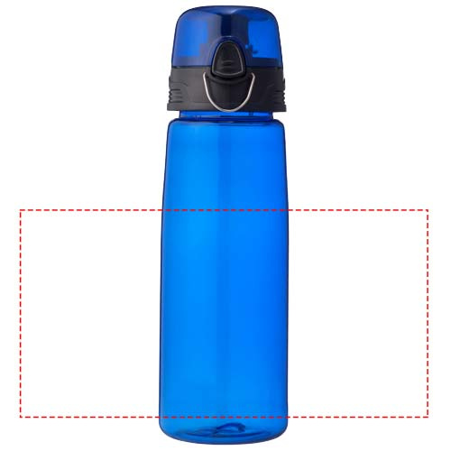 Capri 700 ml Tritan™ Sportflasche: Logoposition – rund um das Produkt