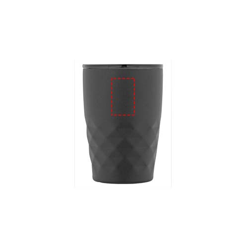 Geo 350 ml copper vacuum insulated tumbler: Logo position – front of the product