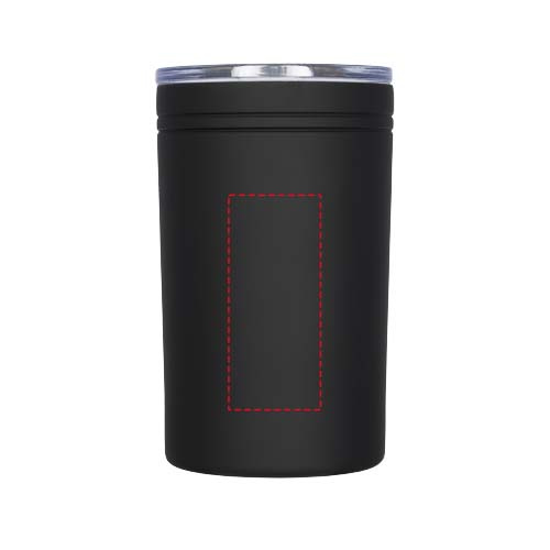 Pika 330 ml vakuumisolerad mugg: Logotypens placering – produktens framsida