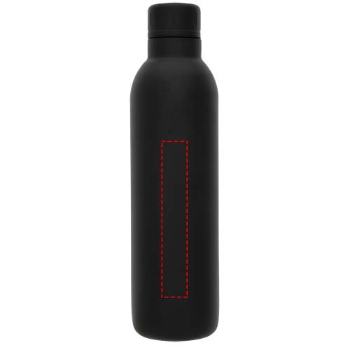 Thor 510 ml vakuumisolerad flaska med kopparisolering: Logotypens placering – produktens framsida