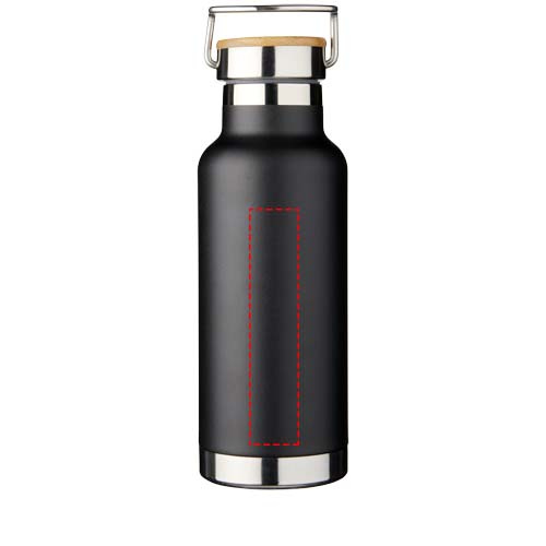 Thor 480 ml Isolierflasche mit Kupfer-Vakuumisolierung: Logoposition – Vorderseite des Produkts