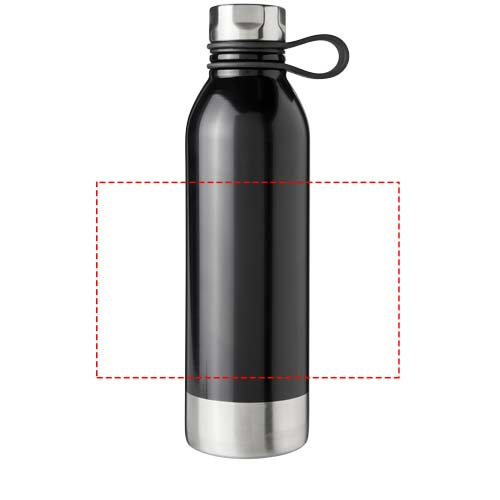 Perth 740 ml nerūdijančio plieno sportinė gertuvė: Logotipo vieta – aplink gaminį