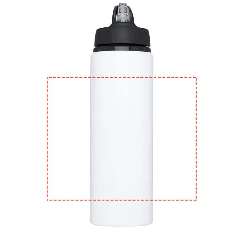 Fitz 800 ml alumiininen juomapullo: Logon sijainti – tuotteen ympäri
