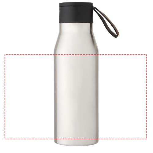 Ljungan 500 ml Edelstahlflasche mit Kupfer-Vakuumisolierung: Logoposition – rund um das Produkt