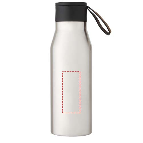 Ljungan 500 ml Edelstahlflasche mit Kupfer-Vakuumisolierung: Logoposition – Vorderseite des Produkts