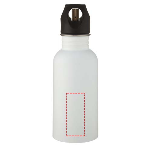 Lexi 500 ml Sportflasche aus Edelstahl: Logoposition – Vorderseite des Produkts