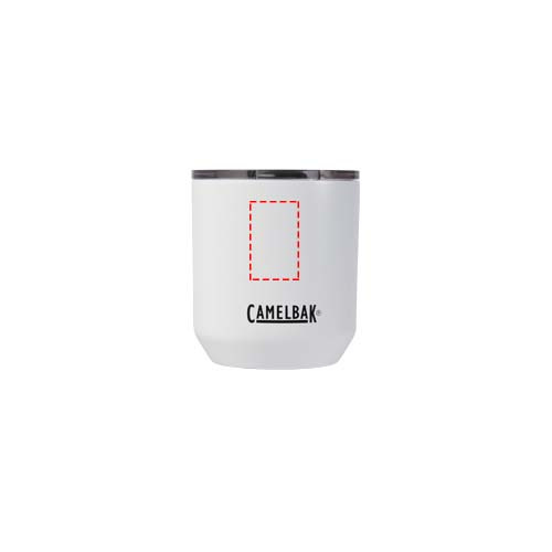 CamelBak® Horizon Rocks 300 ml vakuumizolēta termoglāze: Logotipa izvietojums – izstrādājuma priekšpuse