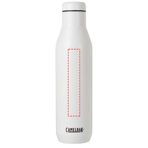 Bouteille à eau ou à vin 750 ml à isolation sous vide CamelBak® Horizon: Emplacement du logo – face avant du produit