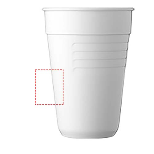 Gobelet Mepal de 165 ml pour machine à café: Emplacement du logo – face avant du produit