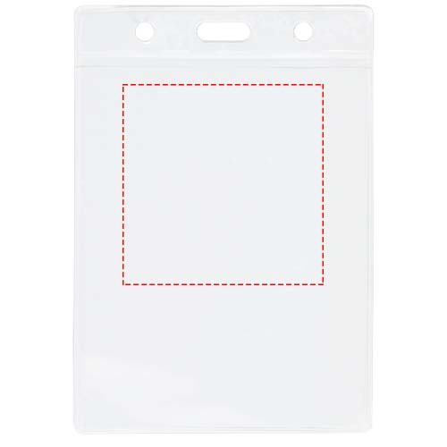Lorenzo badge holder: Logo position – front of the product