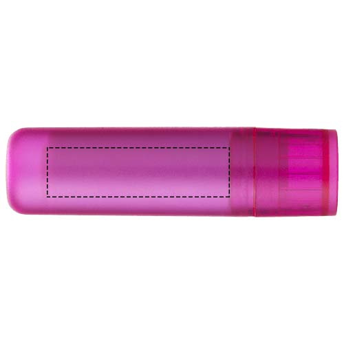 Deale lip balm stick: Logo position – front of the product