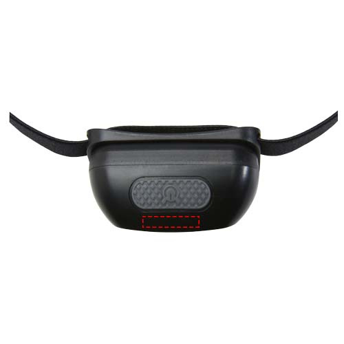 Ray rechargeable headlight: Logo position – light