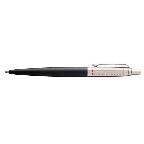 Parker Jotter Bond Street-kuulakärkikynä: Logon sijainti – korkki