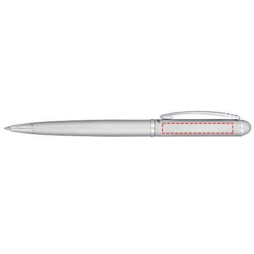 Coffret de deux stylos Andante: Emplacement du logo — Capuchon du stylo-bille