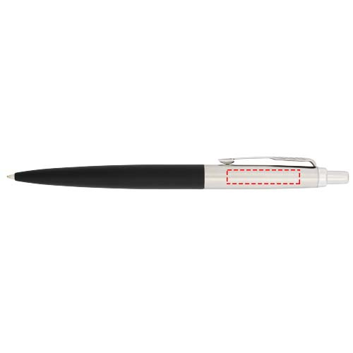 Parker Jotter XL matinis su chromo apdaila tušinuku: Logotipo vieta – dangtelis