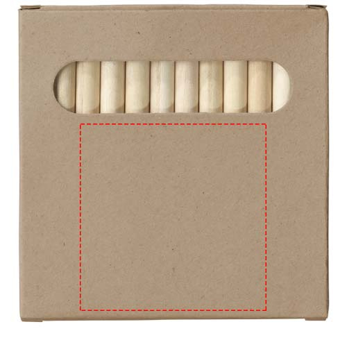 Artemaa 12-piece pencil colouring set: Logo position – front of the product