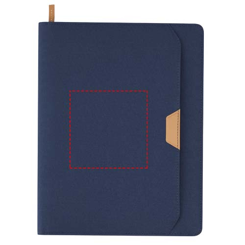 Nomumi portfolio: Logotipa izvietojums – izstrādājuma priekšpuse