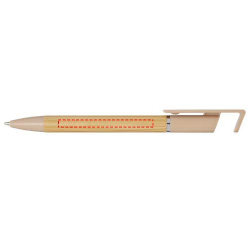 Delfina Stift Smartphoneständer: Logoposition – Stiftschaft