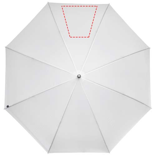 Romee 30 tum vindtätt golfparaply av återvunnen PET: Logotypens placering – panel 5