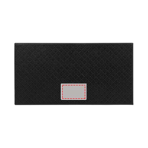 Boda 2-teiliges Gläserset: Logoposition – Platte