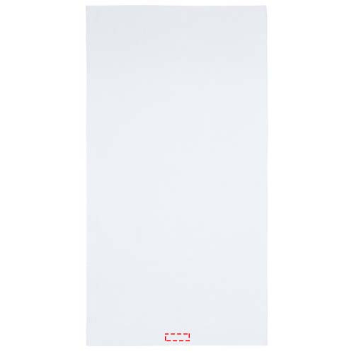 Ellie 550 g/m² kokvilnas dvielis 70x140 cm: Logotipa izvietojums – siksna