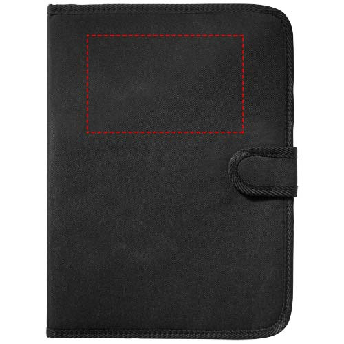 University A4 portfolio: Logo position – upper part