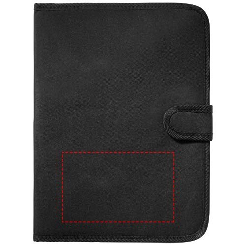 University A4 portfolio: Logo position – lower part