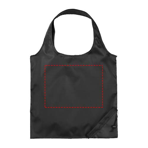 Bungalow foldable tote bag 7L: Logo position – back of the product
