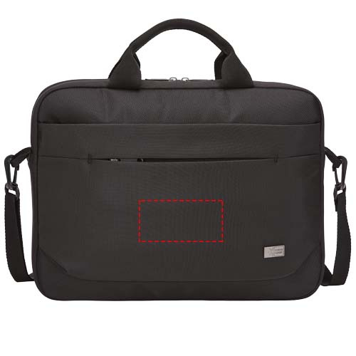 Sac pour ordinateur 14 pouces et tablette Case Logic Advantage: Emplacement du logo – poche