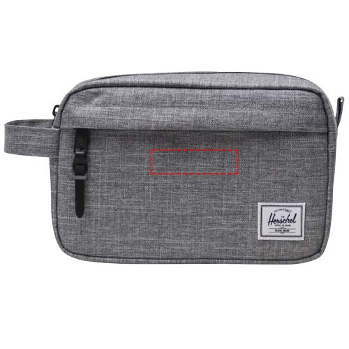 Herschel Chapter taaskasutatud reisikomplekt: Logo asukoht – ülaltoodud pilt