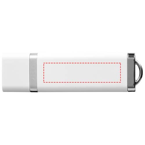 Flat 4 Gt USB-muistitikku: Logon sijainti – tuotteen takaosa