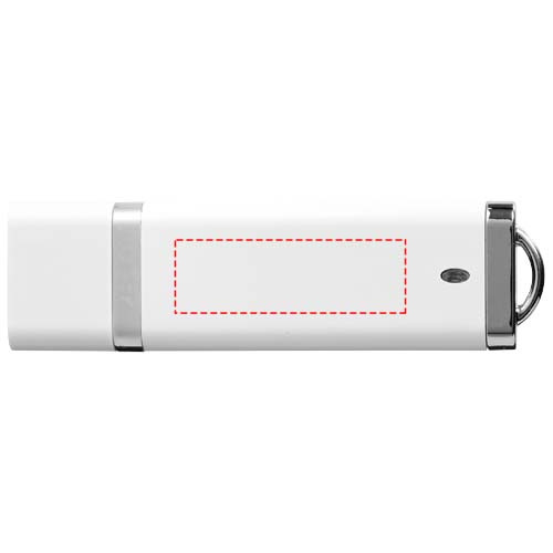 Flat 4 Gt USB-muistitikku: Logon sijainti – tuotteen etupuoli