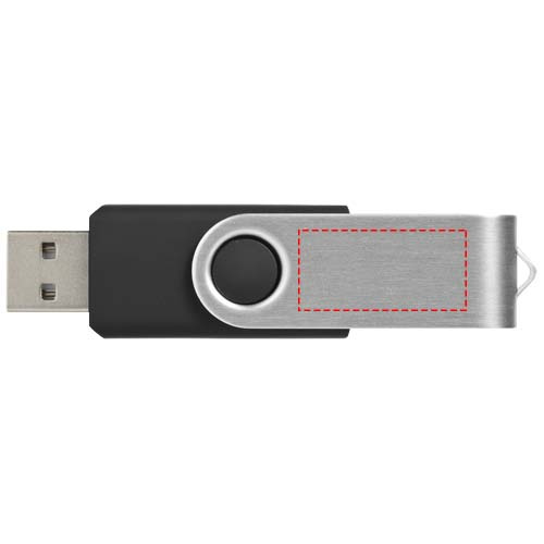 Rotate-basic 16 GB USB-mälupulk: Logo asukoht – toote esikülg