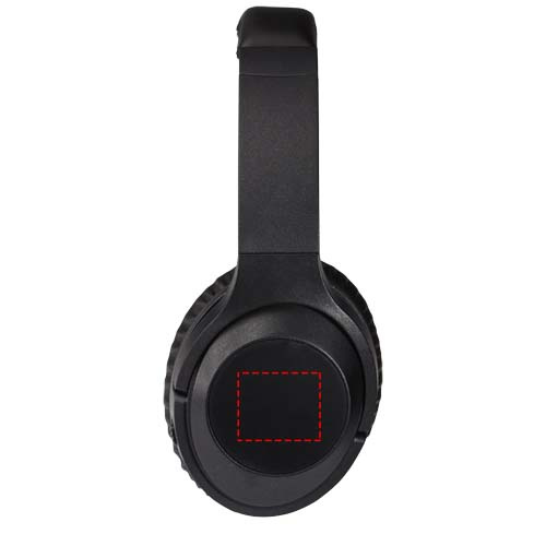 Casque à réduction active du bruit Anton: Emplacement du logo — Coque de l’oreillette gauche
